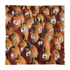 Halloween Pumpkins Cushion Case (Premium)